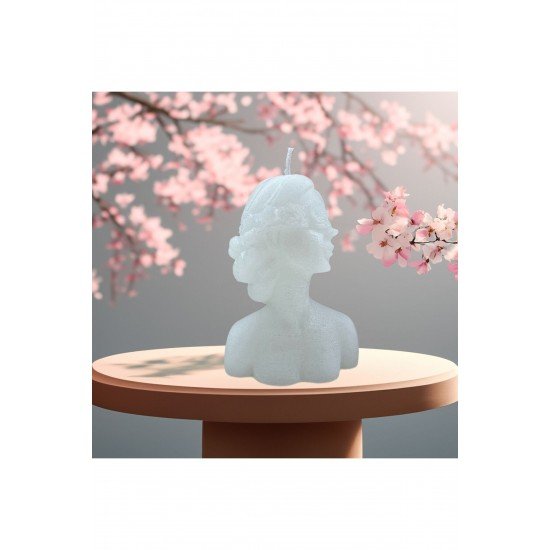 Bernamiofficial Hediyelik Kokulu Maskeli Kız Mum