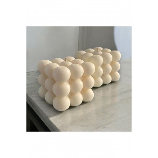 Bernamiofficial Ikili Beyaz Kokulu Bubble Mum Buble Mum