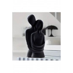 Sonsuz Aşk Sarılan Sevgili Biblosu 1 Adet Hediyelik Heykel Biblo Dekoratif Obje