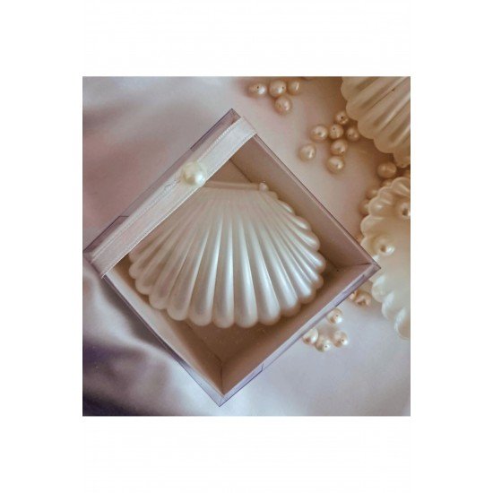 Daphne Dijital 15 li İstiridye Mum Düğün, Nikah, Söz, Baby Shower Hediyeliği