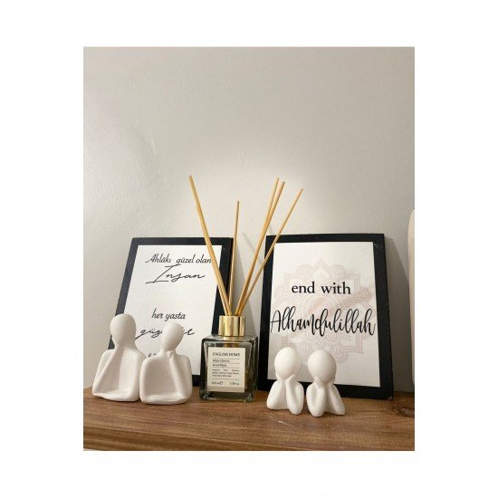 Dekoratif 4'lü Aile Biblo Seti