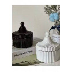 İskandinav Tarzı 2li Tealight Mumluk Dekoratif Eşya Kase Dekoratif Çerezlik Lokumluk