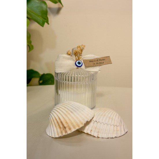 10 Adet Söz, Nişan, Kına, Düğün, Mevlit, Sünnet, Nikah Şekeri Hediye Hatıra Mum Nazar Boncuklu