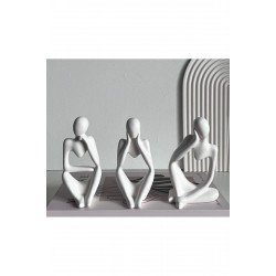 3’lü Dekoratif Biblo