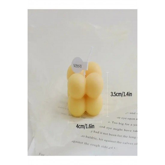 10 Adet Renkli Mini Bubble Mum Düğün, Nişan, Söz Için Hediyelik