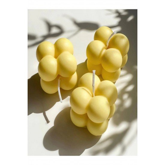 10 Adet Renkli Mini Bubble Mum Düğün, Nişan, Söz Için Hediyelik