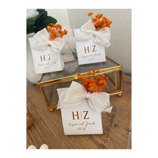 Layla Events Süslü Bubble Mum Hediyelik 25li