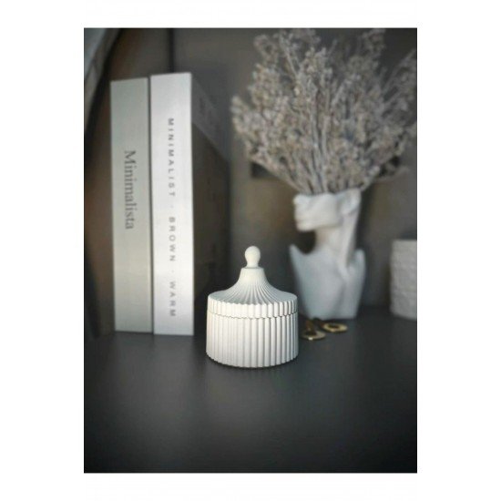 10 Cm Beton Takı Kutusu Dekorasyon Kutusu