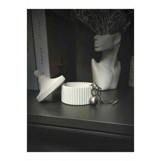 10 Cm Beton Takı Kutusu Dekorasyon Kutusu