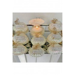 Bernamiofficial 35 Adet Süslemeli Istiridye Mum Düğün Kına Nişan Söz Nikah Hediyelik