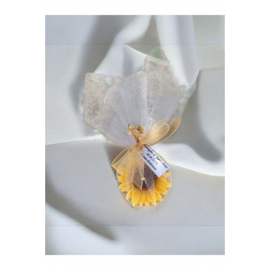 20 Adet Ayçiceği Temalı Mum Nikah Şekeri, Doğum, Sünnet, Düğün Nişan Söz, Kına, Doğum Günü