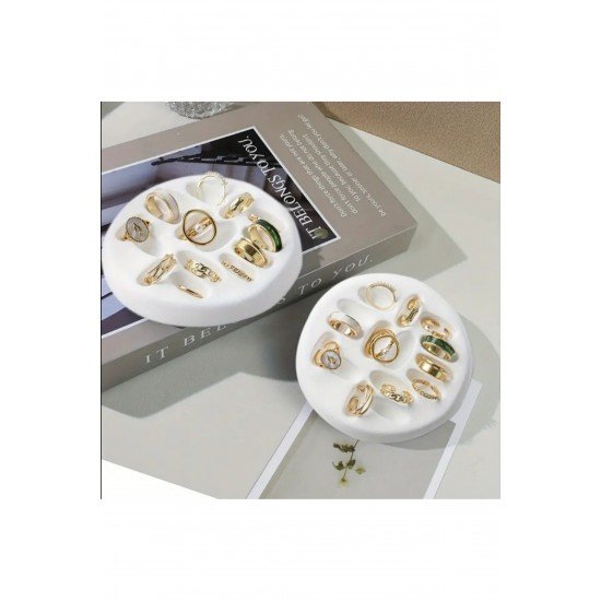 Dekoratif Takı Tabağı, Takı Organizer, Takı Ürün Çekim Tabağı