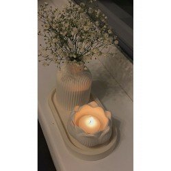 Dekoratif Vintage Vazo Set 3 Parça English Home Orta Sehpa Objeler Ev Dekorasyon El Sanatı