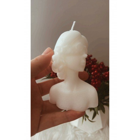 Bernamiofficial Hediyelik Kokulu Maskeli Kız Mum