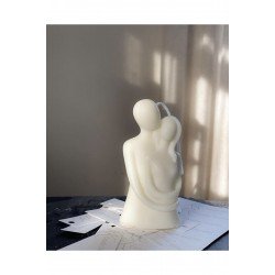 Pinterest Kokulu Sevgili Sarılan Çift Dekoratif Mum