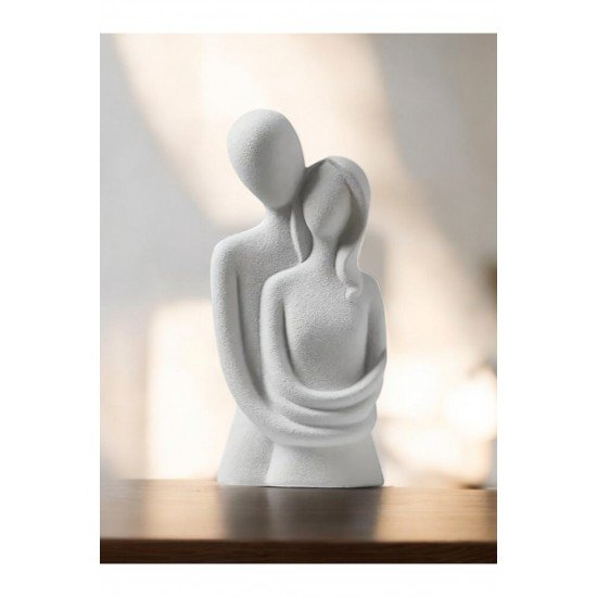 Official Sonsuz Aşk Sarılan Sevgili Heykeli Sarılan Çift Biblo