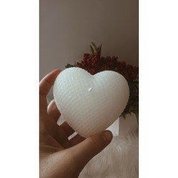 Bernamiofficial Hediyelik Kokulu Büyük Kalp Mum