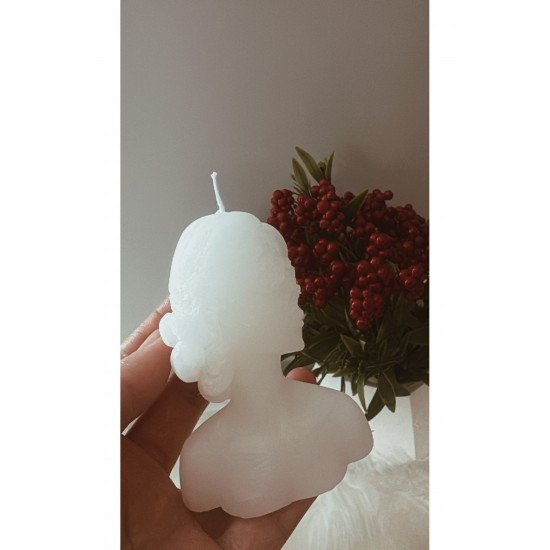 Bernamiofficial Hediyelik Kokulu Maskeli Kız Mum