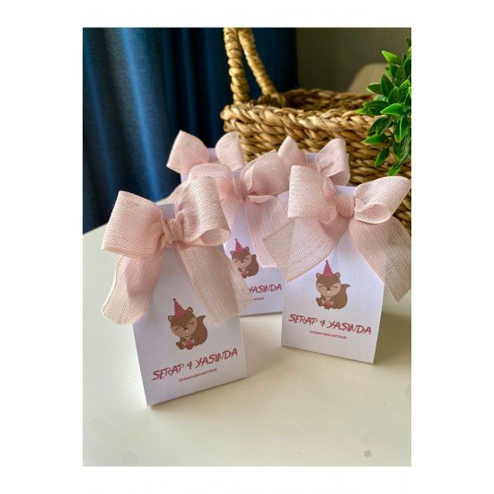 Pinterest Kartlı Bubble Mum Hediyelik - 20 Adet