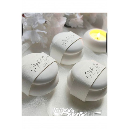 Bernamiofficial 10 Adet Söz Hediyelik, Nişan Hediyelik, Mum Hediyelik
