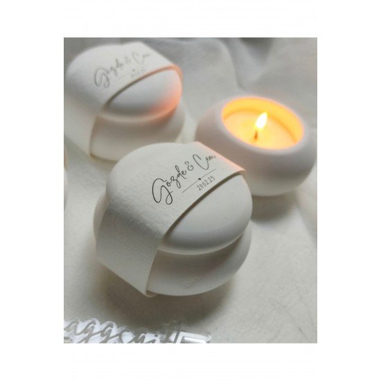 Bernamiofficial 10 Adet Söz Hediyelik, Nişan Hediyelik, Mum Hediyelik
