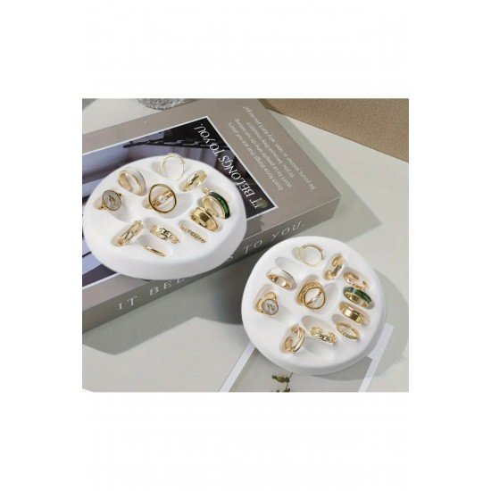 Beton Organize Pinterest Yüzük Organizeri