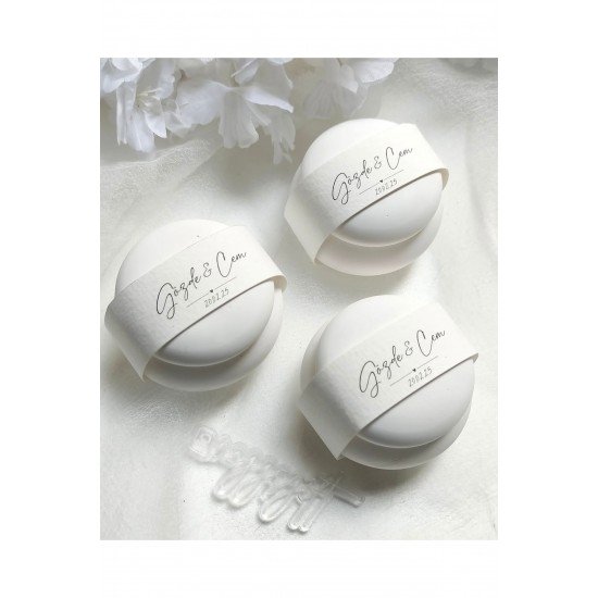 Bernamiofficial 10 Adet Söz Hediyelik, Nişan Hediyelik, Mum Hediyelik