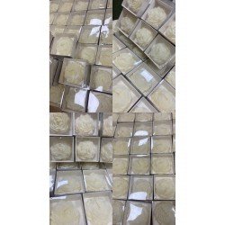 Şakayık Model Sade Asetat Kutulu Nişanlık Söz Nikah Düğün Hediyelik (20 Adet )