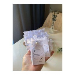 Pinterest Kartlı Bubble Mum Nişan Hediyeliği 20 Adet