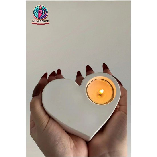 Kalpli Dekoratif Tealıght Mumluk