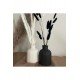 2 Li 11 Cm Çizgili Siyah&beyaz Iskandinav Tarzı Bohem Vazo Pinterest Pampas Vazosu Dekoratif Eşya