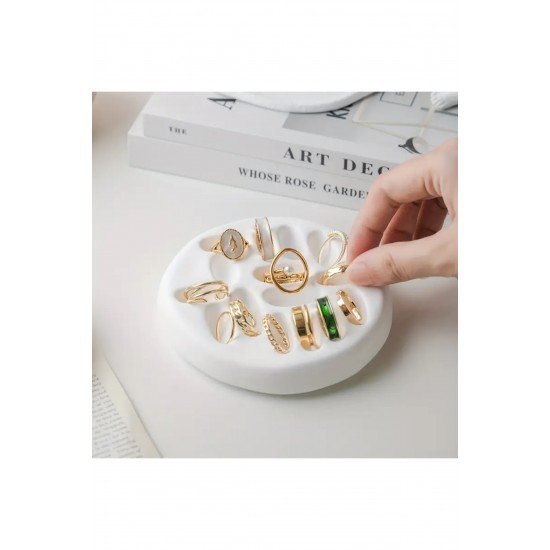 Dekoratif Küpe Ve Yüzük Standı