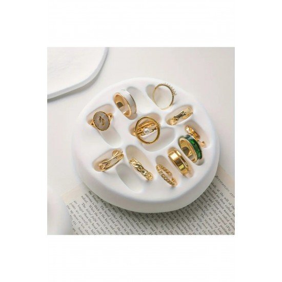 Dekoratif Küpe Ve Yüzük Standı