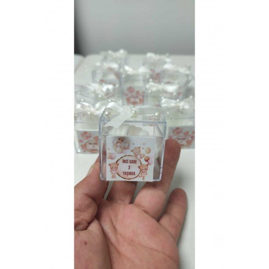 Pinterest İnci Süslemeli İstiridye Hediyelik Mum, Nikah, Doğum, Sünnet, Düğün, Söz, Nişan 10 adet