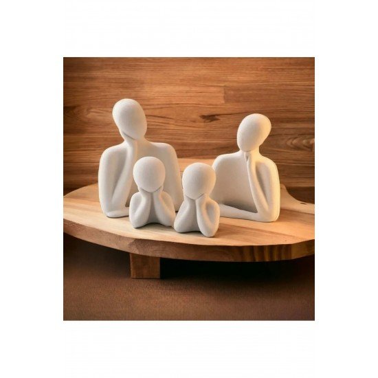 Biblo iki çocuklu dört parça aile seti