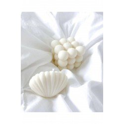 İstiridye&bubble Mum,düğün,nişan,kına,söz Için Hediyelik,zambak Kokulu