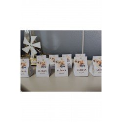 Bebek Hediyesi Mevlüt Doğum Günü Karton İçerisinde Mini Bubble Mum 10 Adet