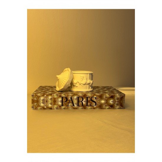 Beyaz Atlı Karınca Kutu