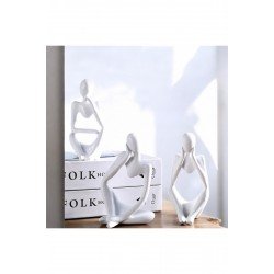 İskandinav tarzı pinterest 3 lu dekoratif obbje