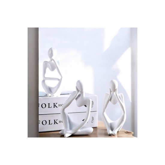 İskandinav tarzı pinterest 3 lu dekoratif obbje