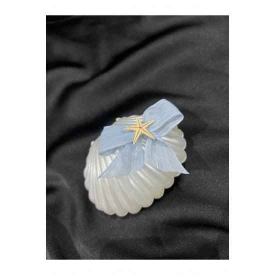 İstiridye mum hediyelik söz nişan kına düğün nikah Mevlüt hediyeliği  (30 adet)