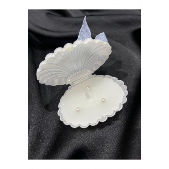 İstiridye mum hediyelik söz nişan kına düğün nikah Mevlüt hediyeliği  (30 adet)