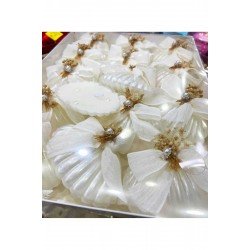 Tekstil Hediyelik Dağıtmalık Istiridye Mum . Düğün, Nikah, Kına ,nişan, Hediyelik