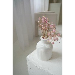 Çizgili Dekoratif Vazo