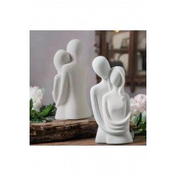 Dekoratif Sarılan Çift Sevgili