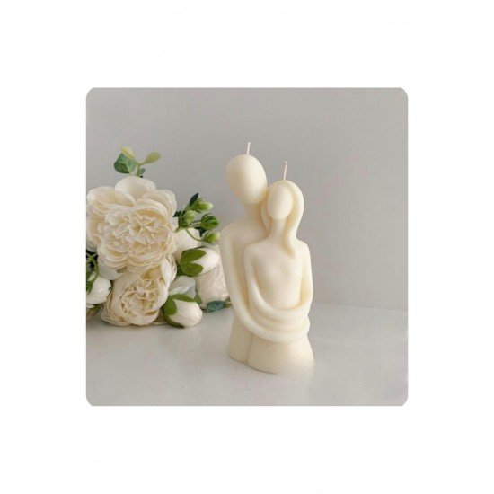 Bernami Sarılan Çift Mum