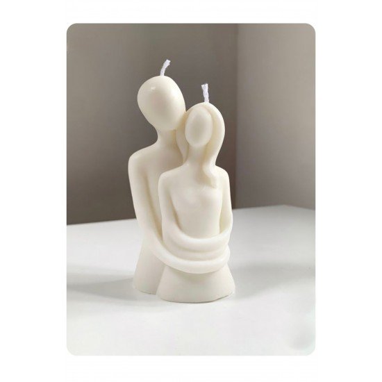 Bernami Sarılan Çift Mum