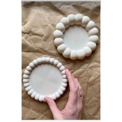 Bubble Dekoratif Tabak, Bardak Altlığı 2’li Set