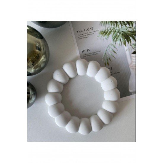 Bubble Dekoratif Tabak, Bardak Altlığı 2’li Set