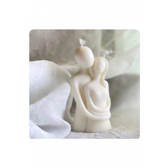 Bernami Sarılan Çift Mum